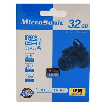 کارت حافظه microSDHC میکروسونیک مدل U1 ظرفیت 32 گیگابایت